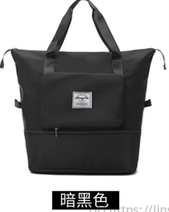 Sac de voyage pliable personnalisé avec logo, sac de yoga et de fitness pour femme, grande capacité, sac de sport imperméable, sac fourre-tout pour femme Tanjing - Product Image 6