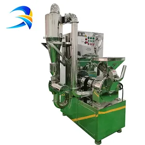 Electrical dry mint neem leaf flour mill manufacturer powder grinder machine