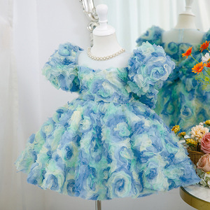 ropa <strong>bebe</strong> wholesale kids party wear baby girl <strong>dress</strong> flower girls <strong>dresses</strong> 2-12 children's clothing - Product Image 4