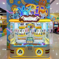 Machine de jeu d'arcade Rongxiang Coin Operated Treasure Hammer, structure métallique durable, jeu simple frappe-gagne, version anglaise, 2 joueurs