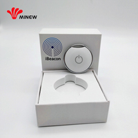 Minew D15N Bluetooth Low Energy BLE iBeacon EddyStone bluet ooth Wearable KeyChain Tag Beacon avec puce nRF52