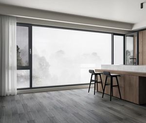 Portes et fenêtres en acier inoxydable, fabrication directe d'<span class=keywords><strong>usine</strong></span>, <span class=keywords><strong>mesure</strong></span> gratuite, salon, balcon, design postmoderne, grandes fenêtres - Product Image 4