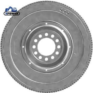 E3056 E908 E914มู่เล่เครื่องยนต์รถขุดที่อยู่อาศัยสำหรับ DE150E C4.4 XQ100ชิ้นส่วนเครื่องยนต์ดีเซล - Product Image 1
