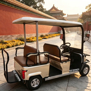 Voiturette de golf électrique résistante aux intempéries avec composants électroniques étanches pour les centres de villégiature côtiers et les sites de loisirs en plein air - Product Image 1