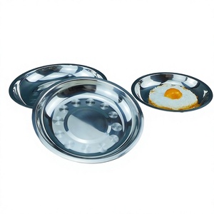 SFB41 721 Bol à riz en acier inoxydable écologique pour cuisine, grande cuve en métal, diverses tailles, classique - Product Image 4