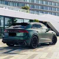 Kit de carrosserie Runde en fibre de carbone RSQ8 ABT pour Audi RSQ8 Upgrade ABT Style Auto Parts Front Lip Wheel Eyebrow Rear Diffuser Top Wing