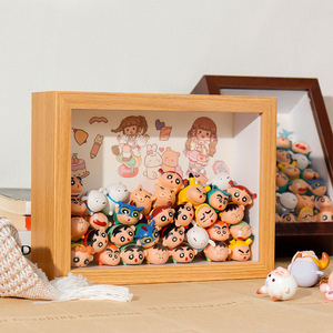 Bán buôn 3D hình chữ nhật rỗng khung hình cho búp bê phim hoạt hình & hoa khô Quilling Mẫu hiển thị UV in - Product Image 3