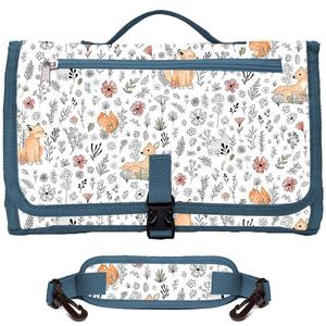 Sac de rangement fonctionnel, station de change de voyage, tapis de change portable pour bébé, matelas à langer, tissu Oxford imprimé 600D, imperméable - Product Image 3