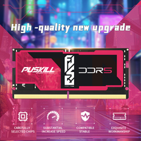 Memoria RAM para Portátil PUSKILL DDR5 de 16GB SODIMM, 5600MHz, 262 Pines, 1.1V, Alta Velocidad, Actualización de RAM para Portátiles Gaming