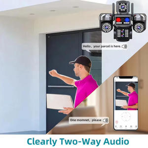 Cámara de Seguridad IP Solar V380 <span class=keywords><strong>Pro</strong></span> con Zoom Óptico 10X, 16MP, <span class=keywords><strong>4</strong></span> Lentes, 4G, Alarma, Panel Solar Dual, Batería y Visión Nocturna - Product Image 6