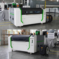 Máquina de Corte Láser de Fibra y CO2 JQLASER, Modelo 6 en 1 de 1300 mm x 900 mm, 800 W/1200 W para Corte y Grabado de Metales, 150 W para Madera y Acrílico