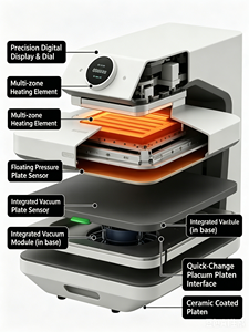 Máquina de Prensa de Calor Multifuncional Xtool Wonderpress Todo en Uno, Máquina de Impresión Digital de Camisetas, Prensa de Transferencia - Product Image 3