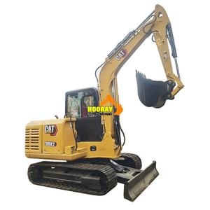 Miniexcavadora hidráulica de segunda mano CAT306E2 con cucharón de agarre rápido en venta - Product Image 1