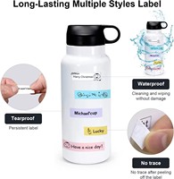 Offre Spéciale P12 P15 auto-adhésif code à barres étiquette impression papier bijoux vêtements étiquette thermique papier pour imprimante 0.5 pouces