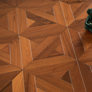 Suelo de Parqué de Madera de Teca Multicapa de 18 mm, Grado ABCD, AS2047, Fácil de Limpiar, para Dormitorio - Product Image 1