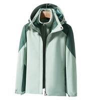 Veste de ski personnalisée coupe-vent respirante pour hommes et femmes Vêtements de ski de neige