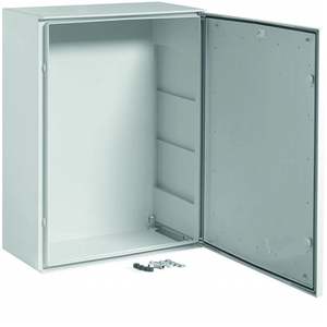 FL229B Personalizzabile con custodia in poliestere Hagers da parete con porta liscia H800 W600 D300 Orion Plus - Product Image 1