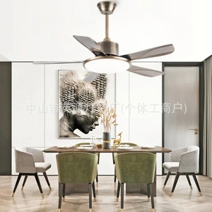 Ventilateur de plafond rétro de luxe français haute puissance pour chambre à coucher, usage domestique, salon, grand ventilateur de plafond de 60 pouces pour <span class=keywords><strong>restaurant</strong></span> commercial - Product Image 2