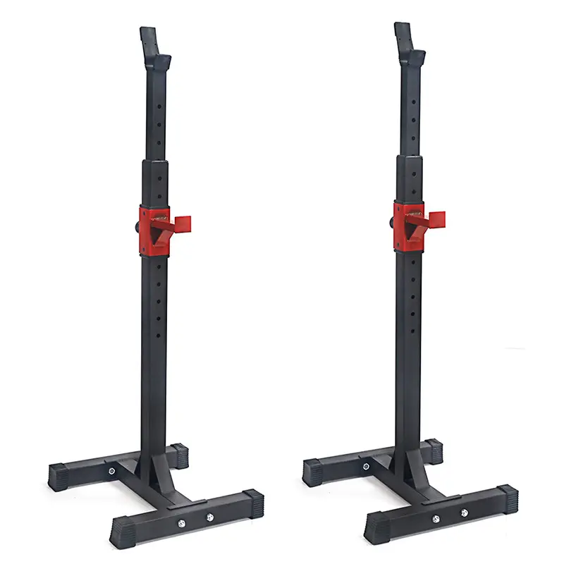 High Quality Adjustable Gym Fitness Equipment Home Use Strength Training Racks Barbell Stand Split Squat Power Rack Squat Bench