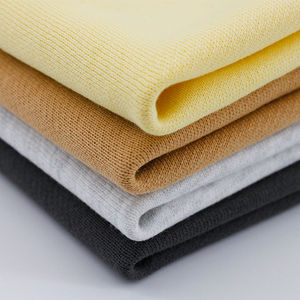 100% organik pamuk 400gsm Ne40 kalın sıkı yumuşak Hoodies bahar sonbahar kış kazak kumaş örme dış giyim erkekler için/kadınlar - Product Image 1