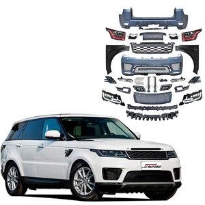 Kit de Carrocería de Diseño Nuevo 2022 para <span class=keywords><strong>Range</strong></span> <span class=keywords><strong>Rover</strong></span> Sport L494 14-17, Actualización a 2020, Material PP ABS OEM, Parachoques Delantero y Trasero con Lámpara de Guardabarros - Product Image 1