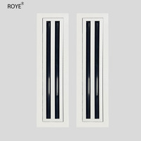 Diffuseur d'air de retour linéaire en alliage d'aluminium durable de style industriel moderne, grille de ventilation pour plafond, idéal pour salon