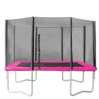 Venta Directa de Fábrica de Trampolines Rectangulares Plegables para Niños y Adultos, Materiales de PP y PVC para Saltar al Aire Libre