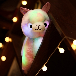Peluche Alpaca per bambini di personalizzazione all'ingrosso che si illumina con animali di peluche - Product Image 5