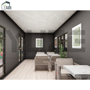 Nhà Hàng <span class=keywords><strong>container</strong></span> thép tương lai hai tầng đúc sẵn với nhà bếp - Product Image 2