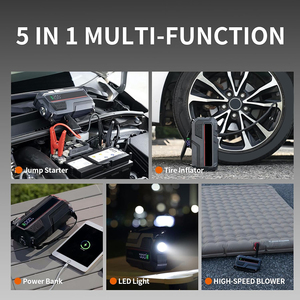 5 1อุปกรณ์สตาร์ทรถยนต์2000A 16000<span class=keywords><strong>ม</strong></span>ิลลิแอ<span class=keywords><strong>ม</strong></span><span class=keywords><strong>ป์</strong></span>ต่อชั่<span class=keywords><strong>ว</strong></span>โมงแบตเตอรี่สำรองไฟ LED สตาร์ทฉุกเฉินสำหรับรถบรรทุกรถจักรยานยนต์20000<span class=keywords><strong>ม</strong></span>ิลลิแอ<span class=keywords><strong>ม</strong></span><span class=keywords><strong>ป์</strong></span>ต่อชั่<span class=keywords><strong>ว</strong></span>โมง - Product Image 4