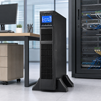Galleon III 6K 10K UPS en Línea PF1.0 Monofásico de Montaje en Rack Onda Sinusoidal Pura Batería de Plomo-Ácido 60Hz para Centro de Datos/IDC