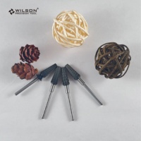 6.0mm 6 en 1 Pro Bit DC Coating Forets à ongles professionnels pour nettoyer efficacement les ongles en acrylique Fraise à ongles en carbure