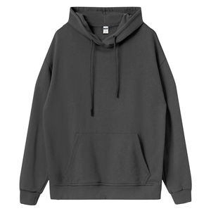 Ropa de otoño e invierno de alta calidad con capucha de peso pesado logotipo impreso personalizado sudaderas con capucha de moda para hombres de Color sólido grueso - Product Image 6