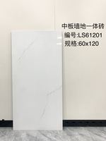 Carrelage en Porcelaine Céramique Luxe Gris Marbre 600x1200mm Poli Texture Pierre Résistant à l'Usure pour Sol Économique