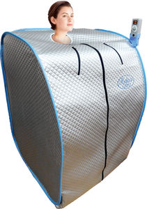Sauna Portátil de Infrarrojos Lejanos para Una Persona, SPA Plegable para el Hogar, Carpa de Sauna Personal con Calentador Doble para Desintoxicación y Relajación - Product Image 2