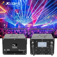 Projecteur Laser de Mariage avec Machine à Neige, Lumières Laser d'Animation 3W 5W pour Disco, DJ et Boîte de Nuit