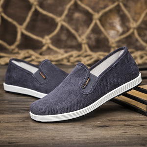 <strong>Men</strong> <strong>Summer</strong> Soft Sole Walking Cloth Shoes, Comfortable Breathable Casual <strong>Footwear</strong> - Product Image 2