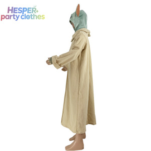 ชุดคอสเพลย์เบบี้โยดาแมนดาลอเรียน HESPER สำหรับฮาโลวีน ชุดเอเลี่ยนสำหรับผู้ใหญ่และเด็ก เหมาะสำหรับการแสดงบนเวที - Product Image 1