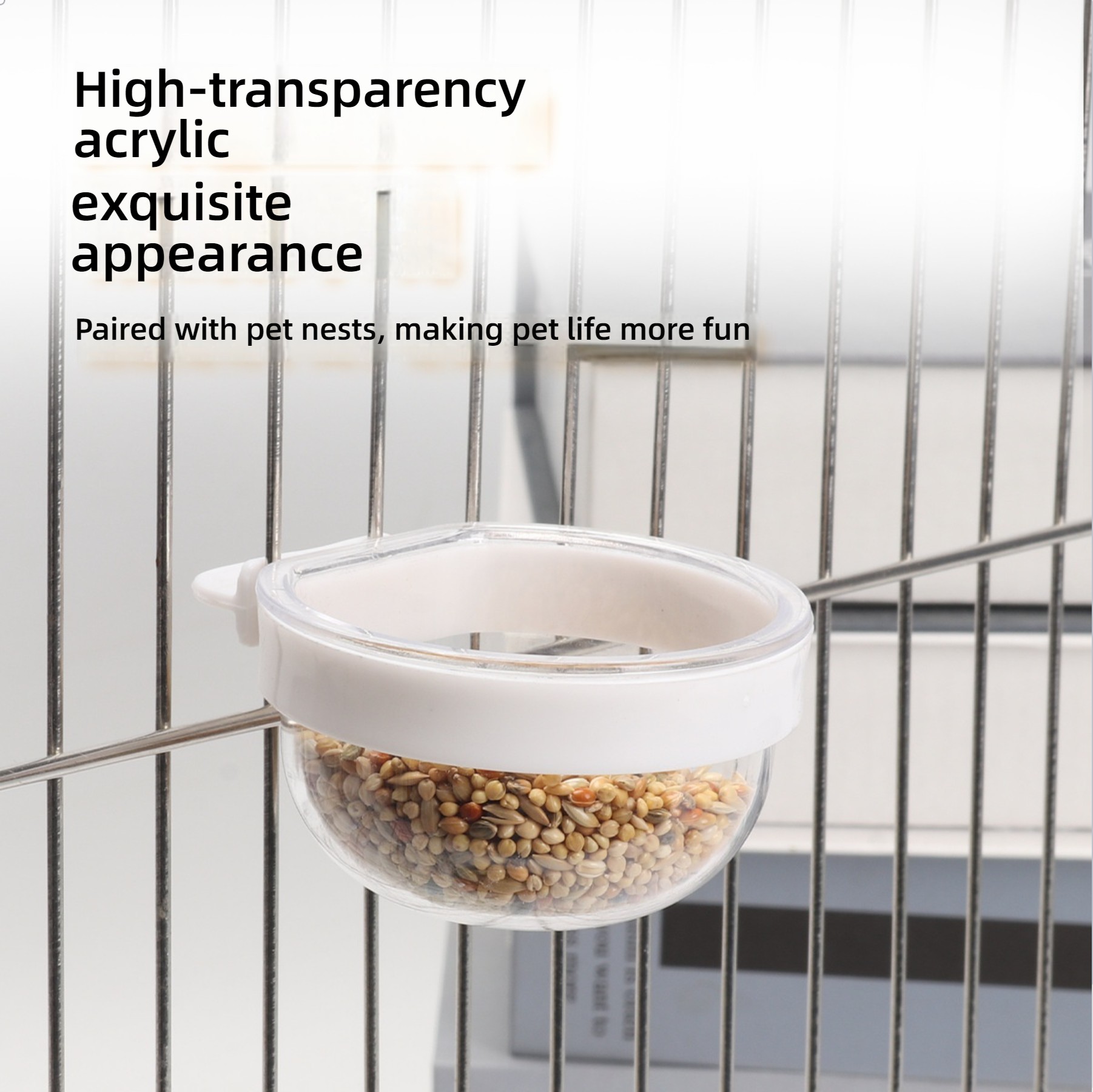 parrot food bowl twist