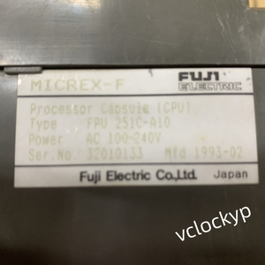 Módulo FUJI MICREX-F FPU251C-A10 USADO Entrega rápida a través de Fedex/DHL - Product Image 2