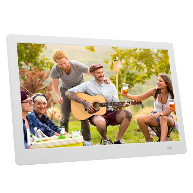 15.6 Inch 1080p Large Big Size 16GB-128GB ABS Plastic Digital Picture Frame with Video Loop Player