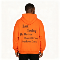 Sudadera con Capucha Extra Grande de Alta Calidad, sin Cordones, de Felpa Gruesa, de Algodón y Poliéster, para Hombre