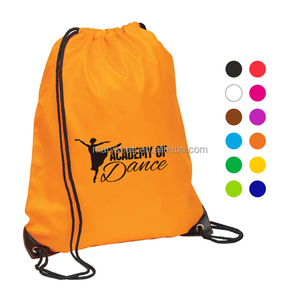 <span class=keywords><strong>Zaino</strong></span> con coulisse in poliestere 210D con rinforzo in <span class=keywords><strong>pelle</strong></span> - Product Image 1
