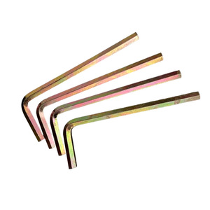 Clé hexagonale Wan Zheng en acier 45 chromé, clé hexagonale interne en forme de L, mesure impériale - Product Image 1