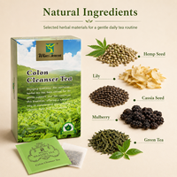 Thé Détox Minceur aux Herbes, Marque Privée OEM, Vente en Gros, Thé Ventre Plat, Thé Nettoyant pour le Côlon Winstown, Direct Usine