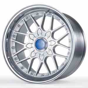 Juego de 2 Ruedas Bku 5x120 de 17, <span class=keywords><strong>18</strong></span> y 19 Pulgadas, <span class=keywords><strong>Llantas</strong></span> de Aleación con Cara Plateada para <span class=keywords><strong>BMW</strong></span> E30 E36 <span class=keywords><strong>E46</strong></span> E90 E91 E92 E93 F30 F80 F82 F87 RS2 - Product Image 4