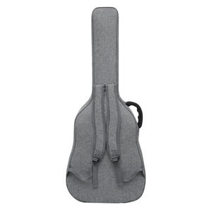 Sac de <span class=keywords><strong>guitare</strong></span> 41 pouces en tissu Oxford résistant aux éclaboussures de 12MM d'épaisseur avec logo imprimé, sac à dos de sac de <span class=keywords><strong>guitare</strong></span> à bandoulière portable - Product Image 2
