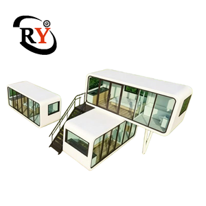 Chalet per Ospiti Ecologico, Modulare, in Stile Apple Cabin, per Giungla Tropicale, Sicuro, Non Tossico, Resistente alle Fiamme - Product Image 1