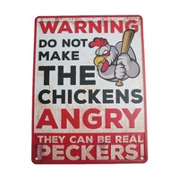 Custom Embossed Beer Metal Tin Sign