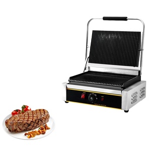 Panini Sandwich <b>Machine</b> Other Snack Equipment Commercial Burger Press Stainless Steel <b>Machine</b> - Product Image 6